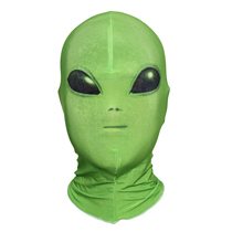 ET alien Hood hood cover full face mesh cloth head cover can see the outside cosplay COS