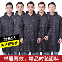 Mens working coat dress mens working coat dress mens coat and mens coat waterproof oil wear-resistant garment adult men