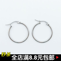 Korean version of temperament fashion exaggerated earrings for men and women earrings do not change color hypoallergenic stainless steel earrings