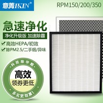 Italian cyanine (IKIN) adaptation ldes Ediss new wind system RPM150 200350 FILTER HIGH EFFICIENCY HE
