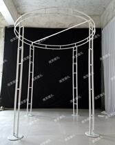Wedding props thickened wrought iron round pavilion stainless steel round pavilion Hi Pavilion Pavilion ribbon Pavilion