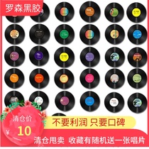 Retro industrial wind naked Disc film props photo background home decoration retro bar 12 inch vinyl