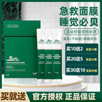 South Korea VT Van Te CICA Tiger sleep mask green water ghost Centella asiatica essence mask smear mask smear no-wash mask