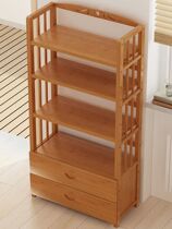 Bookcase Simple Children's Simple House Accept Bamboo Provincial Space Student Creative Living Hall Bookshelf Landing