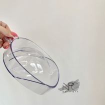 Transparent only clean NPC custom ins minimalist high-permeability acrylic can hang nail foam hand bowl export products