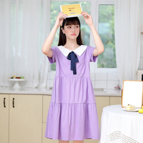 High School students summer dress dress female 2020 College Wind Big Boy navy collar Seaman junior high school girl skirt