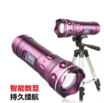 F10 Light Night Fishing light fishing light blue light purple fish lure light Zoom 200W fishing light 300W