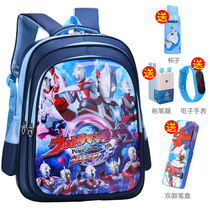 Elementary School Boy Bag Boys Girls Double Shoulders Minus Minus Super Light Backpack Children A Sophomore Ottman Waterproof Double Shoulder Bag