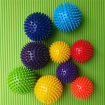 7 5cm9 5cmPVC Pricked Ball Massage Acupoint Grip Ball Tip Nail Subgluten Membrane Yoga Ball Fitness Ball Hedgehog Ball
