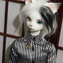 1 3 points BJD doll SD vincen wolf head overall resin to move humanoid doll doll