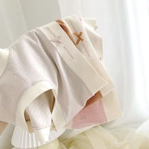 No Marks Mordale Pants Girls Pure Cotton Antibacterial Breathable Closets Mid Waist Lift Hip Bottom Pants Minimalist Pure Desire Triangle Pants