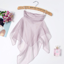 Shanghai Story Neck Protection Sun Protection Mask Hanging face veil Veil Mask Female Sun-Shading Scarves Thin Ice Silk Scarves to Neck Women