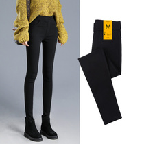Leggings women wear 2021 autumn and winter new slim-fit velvet thickened thin stretch small feet magic pencil pants