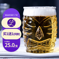 (Buy 1 get 1 for 1)Libbey Libby unleaded glass beer mug juice cold drink cup sand ice cup tea cup water Cup