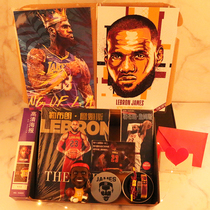 James Cobikuri Basketball Gift Suit Perimeter Doll Handbox Gift Box Send Boyfriends Memorial Gift