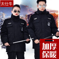 Security cotton clothes for men in winter thickening cotton clothes security and winter clothes reflective coat anti-cold clothes for cotton mans