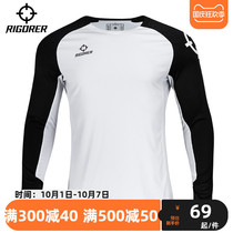 Quasi T-shirt New Sports Leisure running long sleeve comfortable breathable pullover round neck spring and autumn mens and womens T-shirt