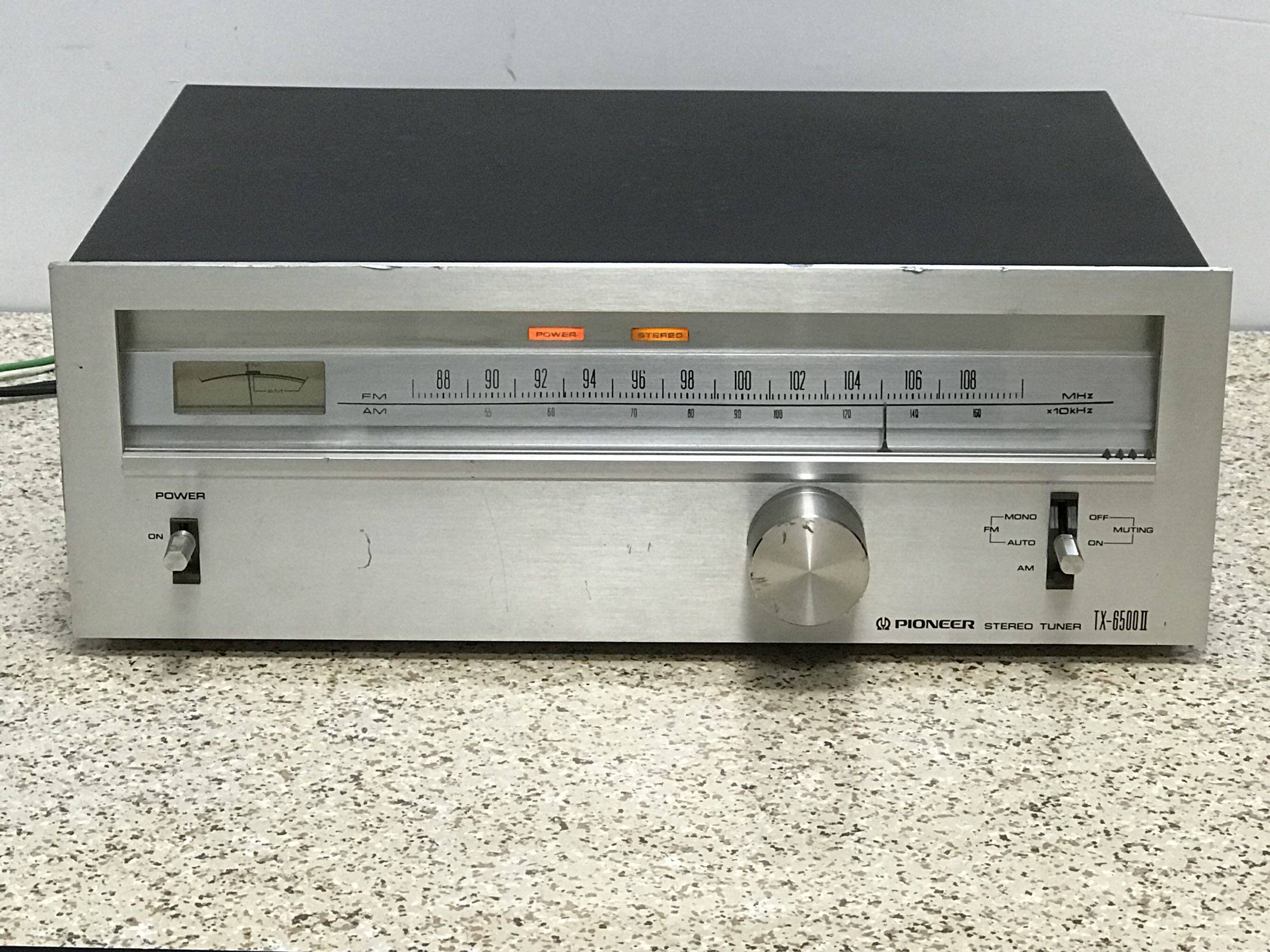 PIONEER TX-5 Air union radio national frequency FM:88—108Hz Original imported 120V voltage