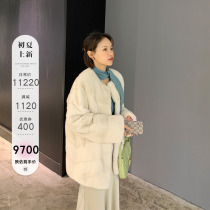 CC fur transmission of ferrets new import Purple Mark Grade Whole Mink Fur Coat Fur Coats Fur Coats Women Autumn Winter