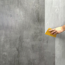 Micro cement wall and floor one-piece paint Art wall paint Floor texture Clear water concrete TV background wall texture