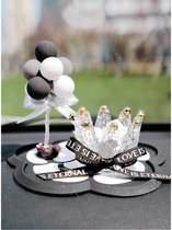 Car pendulum Fragrance Fragrance incense Fragrant Stone Creative Car Middle Control Bench Crown Decorations Net Red Goddess