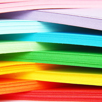 10 sheets of A4 color 160g grams of hard cardboard paper Children 8K16K handmade paper color paper diy material