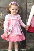 2102-008 Plaid Bow Strawberry Dress