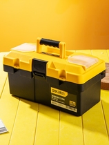 Del toolbox Portable large household electrical box multifunctional maintenance car plastic hardware storage box DL