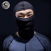 Starry sky knight headgear Male windproof sunscreen motorcycle motorcycle CS headgear helmet protection full face mask riding cover neck scarf