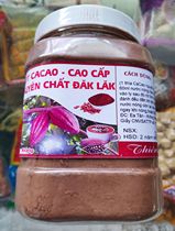 BOT CACAO Cocoa Powder 500g dak lak nguyen chat Vietnam Chocolate Punch Drink
