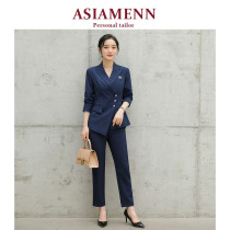 Fashion Business Orthodox Women's Suite 2020 Spring and Autumn New High-end Suit Worker Costume Korean Version Manager West Costume Worker