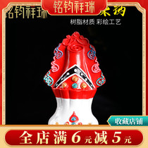 High 17cm painted Gallodma Tibetan Buddhism Supplies Waiye Dora The big painted Moonibao