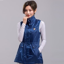 Golf Ladys season vest wind-proof clothing speed and breathable Korea foreign trade double layer breathable comfort