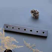 Toyama Fragrant Hall purple sandalwood thread incense burner brass pinching household thread incense seat lying fragrant machine Su window aromatherapy gift box