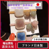 Japan cute water drill block hair rope head rope female Korean version ins net red zal hair leather fascia hair leather fascia hair