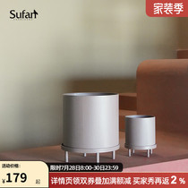 Shuvan Nordic minimalist home flower pot designer plant modern with pallet flower potted plant planted patio flower pots