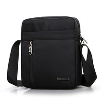 New Men Bag Packs Single Shoulder Bag Sports Small Mens Bag Tide Waterproof Oxford Cloth Diagonal Satchel Canvas Backpack Cable-cross Bag