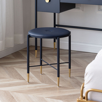 Makeup bench dresser modern minimal dressing chair in light luxury Nordic red dresser