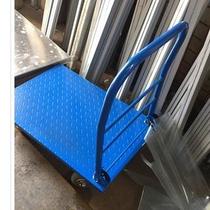 Small Pull Cart Cart Cargo Pull Wagon Office Moving Flatbed Truck Warehouse Transfer Car Foldable Push Pull Cart Delivery Van