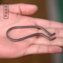 Xian Yunya toys new silver leaf clip tweezers sterling silver incense empty smoked fireproof and anti-scalding incense supplies incense burner original