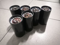 CD60 330V refrigeration compressor starter Fully enclosed compressor starting capacitor 75 108-130UF