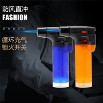 lafoli Airbrush Cigar lighter Straight-stroke windproof cigar lighter Plastic cigar igniter