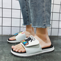 Slippers men 2021 New soft bottom anti-slip for a long summer outside wearing beach sandals sandals net red outdoor tide drag