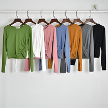 Latin Teacher Clothing Womens Autumn Winter Classical Dance Performance Dance Suit Long Sleeve Body Gymnastics Suit Modern Dance Out of Costume