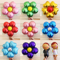 Wedding decoration supplies wedding room layout birthday confession proposal party flower aluminum film balloon couple balloon