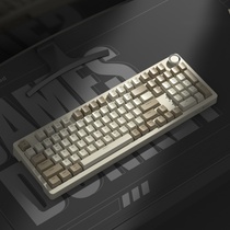 Donkey RS2 Mechanical Keyboard Kit Three-mode Gasket Structure Wireless Customized Hot Plug 99 Key With Knob