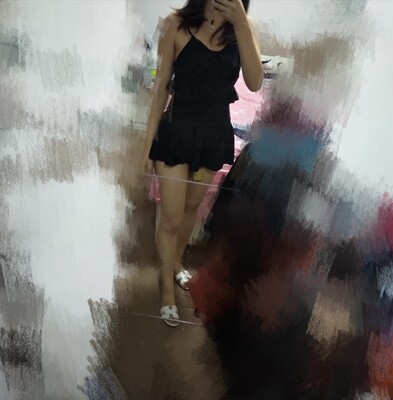 嗯，配上我的泳衣刚刚好~