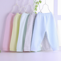 Childrens underwear cotton pants summer and spring 0-3 years old male and female baby single autumn pants Cotton pants pants pajamas