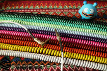 Lava Cable Retro Coil Electric Guitar Bass Instrument Cable Crossing Line Multicolor Vintage Telephone Line