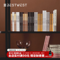 BEST WEST creative simulation book ornaments modern simple living room wine cabinet study proxies